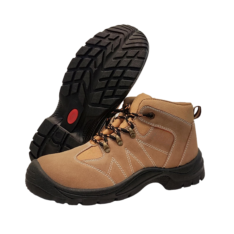 SS107 Bróga Sábháilteachta Cosanta Leathar Suede Oxford SS107 Bróga Sábháilteachta Cosanta Leathar Suede Oxford