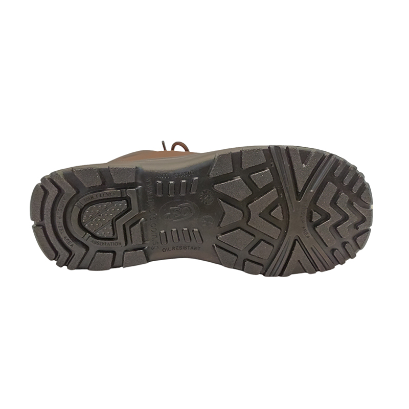 SS206 Bróga Sábháilteachta Cosanta Leathar Nubuck SS206 Bróga Sábháilteachta Cosanta Leathar Nubuck