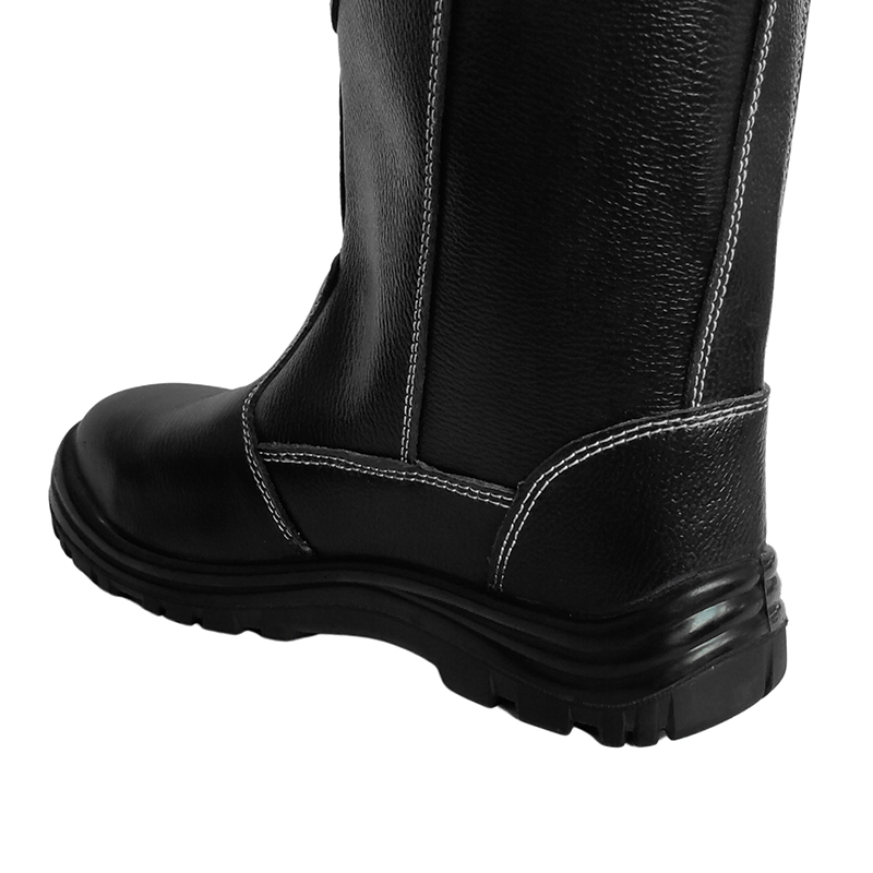 SS360 Bróga Cosanta Leathar Lán-Ghráin Ard-Chaitheamh-Friotaíochta SS360 Bróga Cosanta Leathar Lán-Ghráin Ard-Chaitheamh-Friotaíochta