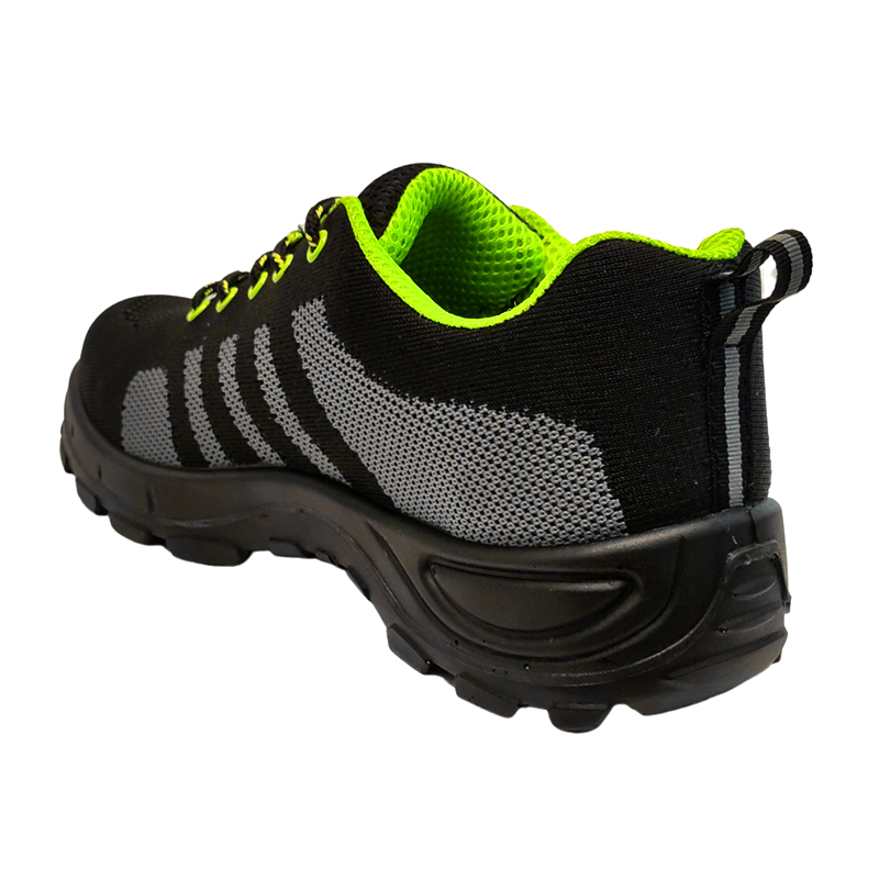 SS401 Bróga Sábháilteachta Flyknit Breathable agus Neamh-duillín SS401 Bróga Sábháilteachta Flyknit Breathable agus Neamh-duillín