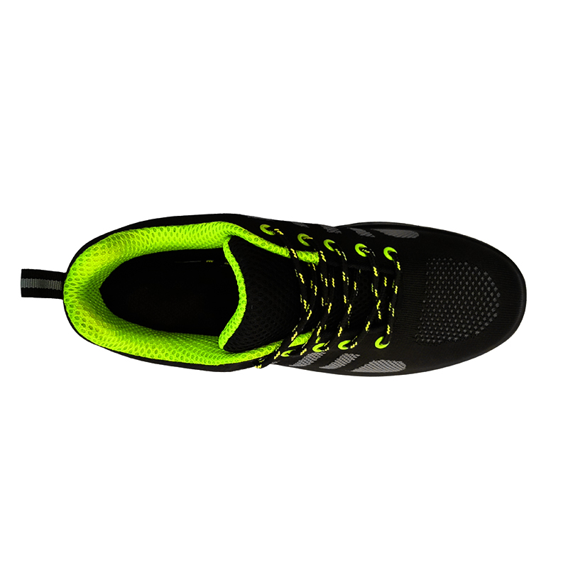 SS401 Bróga Sábháilteachta Flyknit Breathable agus Neamh-duillín SS401 Bróga Sábháilteachta Flyknit Breathable agus Neamh-duillín