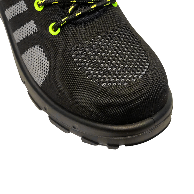 SS401 Bróga Sábháilteachta Flyknit Breathable agus Neamh-duillín SS401 Bróga Sábháilteachta Flyknit Breathable agus Neamh-duillín