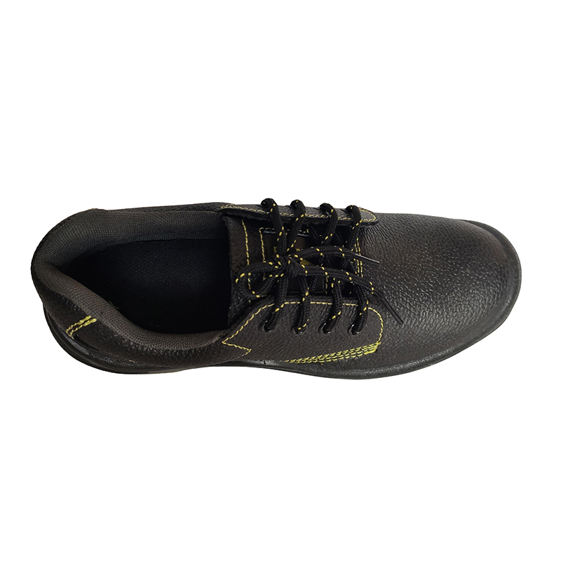 SS603 Bróga Sábháilteachta Leathar Bó Frith-Puncture Miotail SS603 Bróga Sábháilteachta Leathar Bó Frith-Puncture Miotail