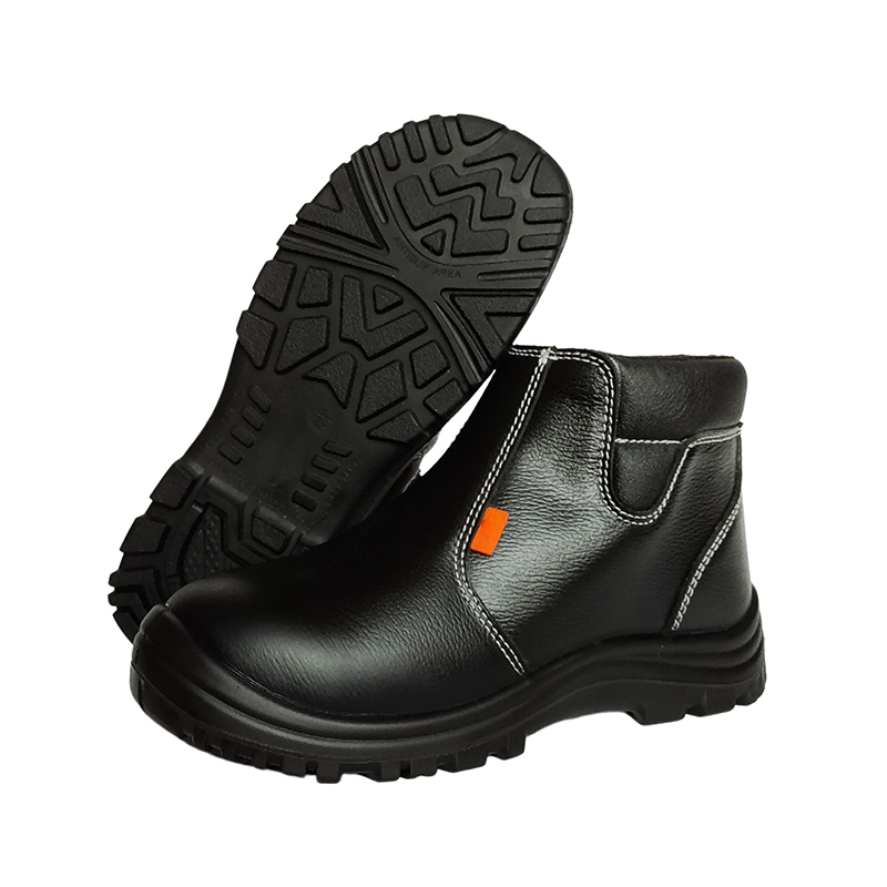 SS626 Bróga Cosanta Leathar Lánghráin a Ionsúitear le Turraing Frithchaitheamh SS626 Bróga Cosanta Leathar Lánghráin a Ionsúitear le Turraing Frithchaitheamh