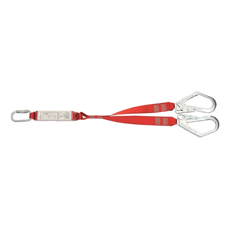 FP072 Lanyard Sábháilteachta poileistir Hook Dúbailte Leaisteacha Cosanta Fall