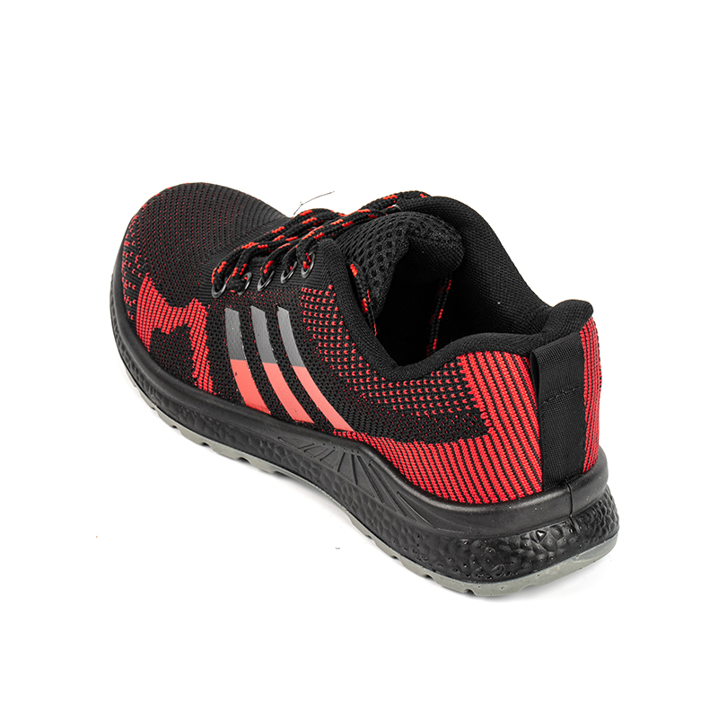 426-Bróga Sábháilteachta Dearg PU Bun Breathable 426-Bróga Sábháilteachta Dearg PU Bun Breathable