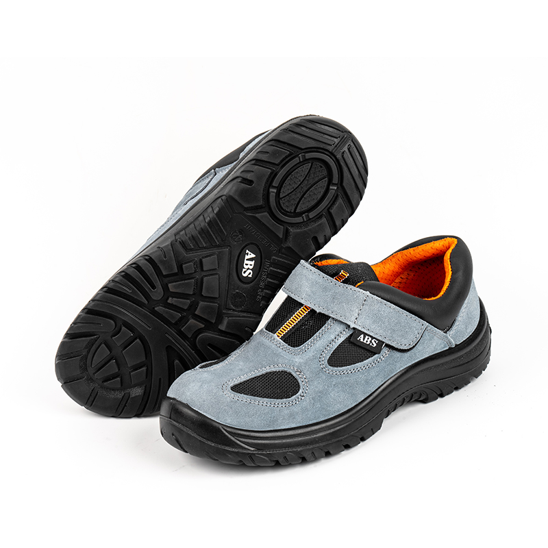 SS106 Mogalra Breathable Cruach Bróga Sábháilteachta Leathar Suede SS106 Mogalra Breathable Cruach Bróga Sábháilteachta Leathar Suede