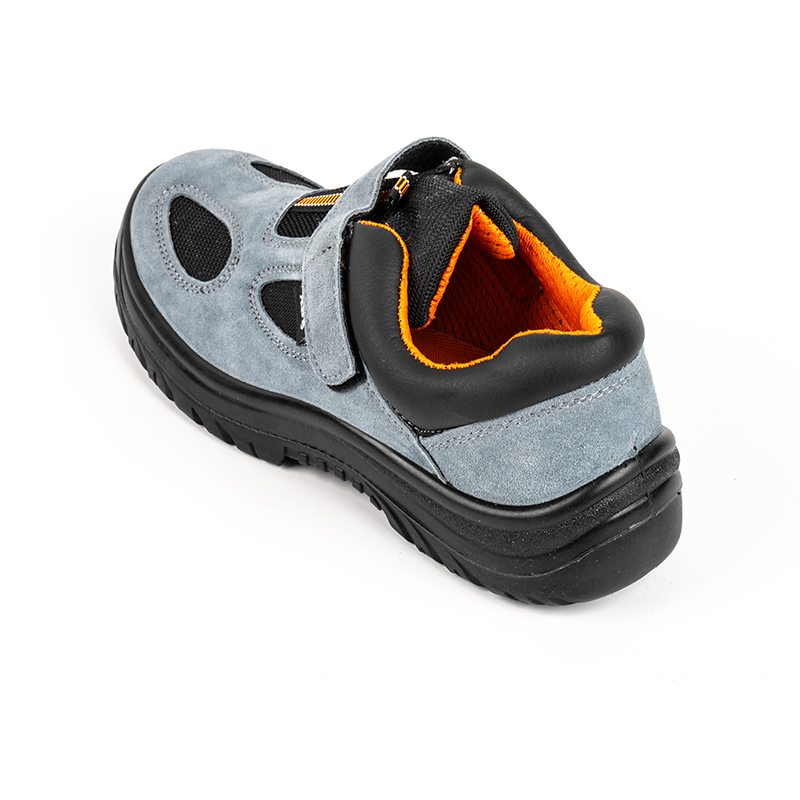 SS106 Mogalra Breathable Cruach Bróga Sábháilteachta Leathar Suede SS106 Mogalra Breathable Cruach Bróga Sábháilteachta Leathar Suede