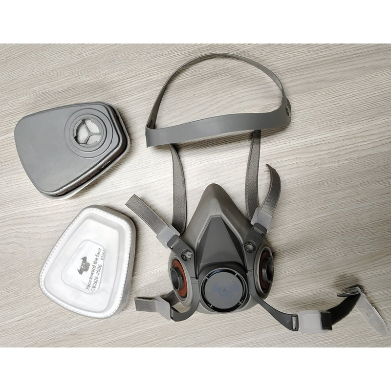 DM116 Análaitheoir Masc Gáis Leath Aghaidh agus deannaigh DM116 Análaitheoir Masc Gáis Leath Aghaidh agus deannaigh